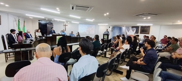 Reunião na Câmara Municipal de Rio Pomba/MG- 2025