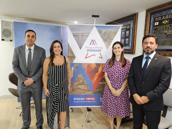 Equipe reunida durante o lançamento do Business Intelligence (BI) do Procon-MPMG – 2025