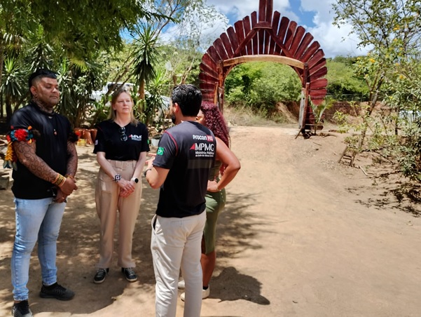 Visita Técnica na aldeia Xacrabá, em São João das Missões - 2025