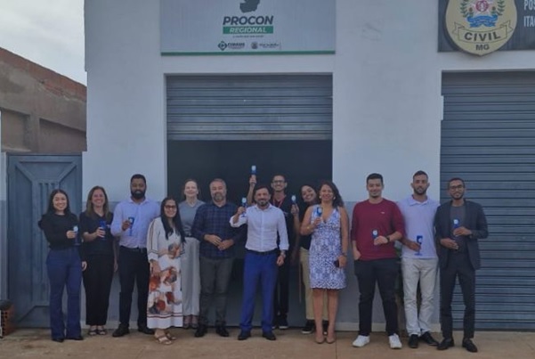 Equipe do Rota Visita Procon de Januária/MG- 2025