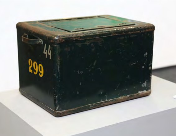 Urna de votação de metal - 1940