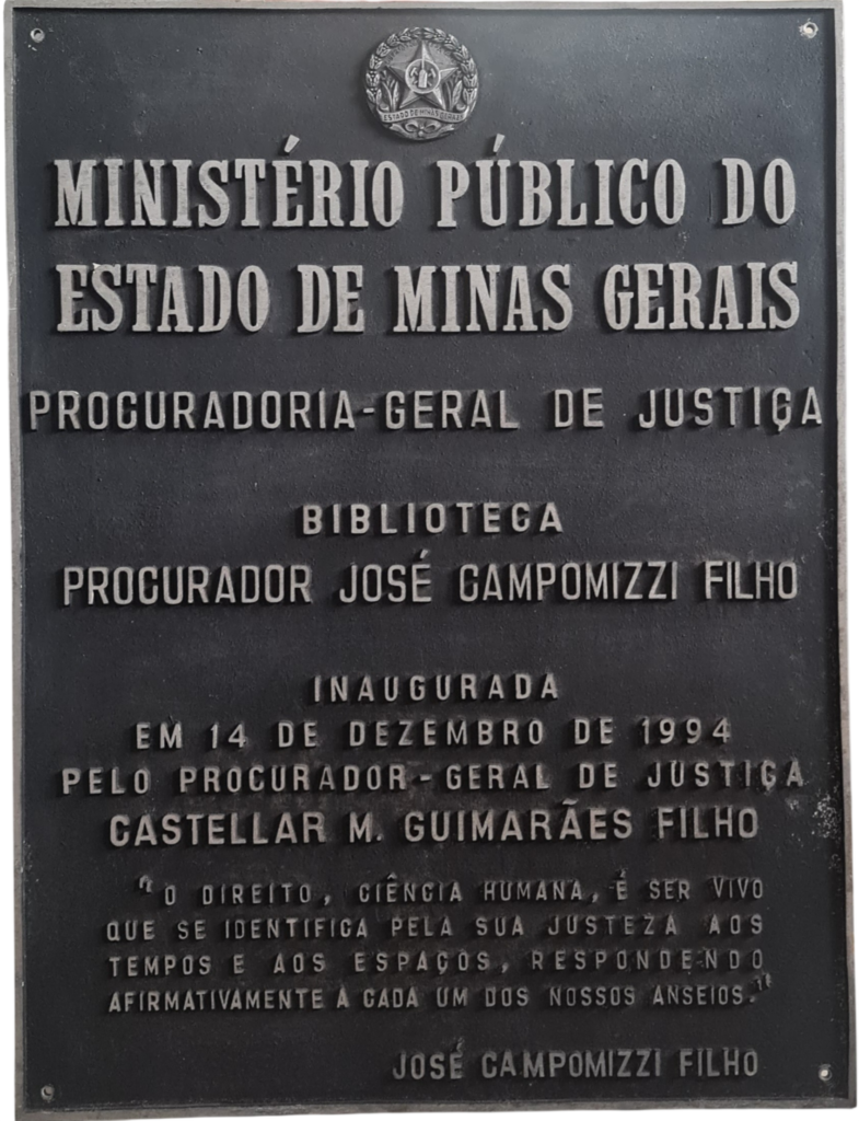 Placa Biblioteca Procurador José Campomizzi Filho-Photoroom