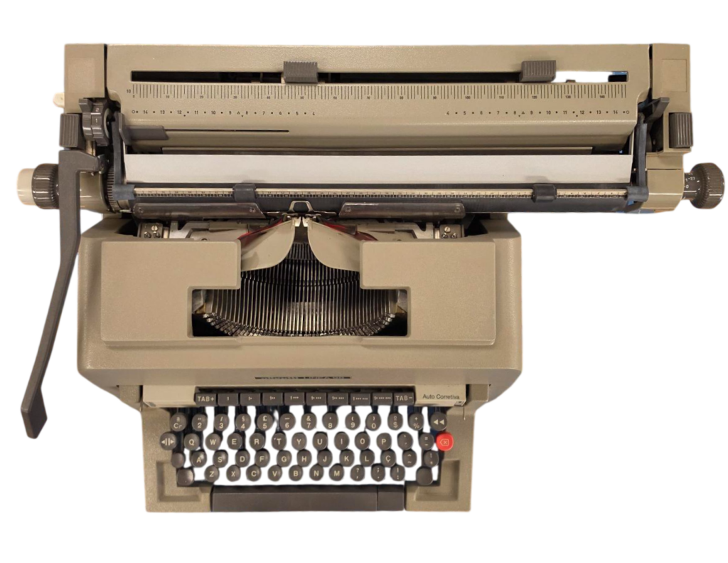 Máquina de escrever Olivetti Linea 98